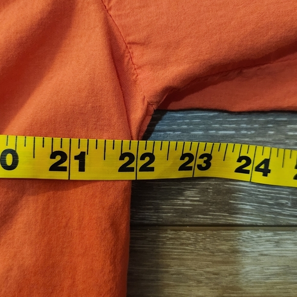 Xirena Eden Coral Short Sleeve Button Down Shirt Size Large - Picture 5 of 7